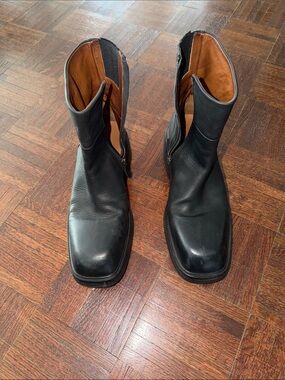 Marsell Mens Black Boots Sz. 43